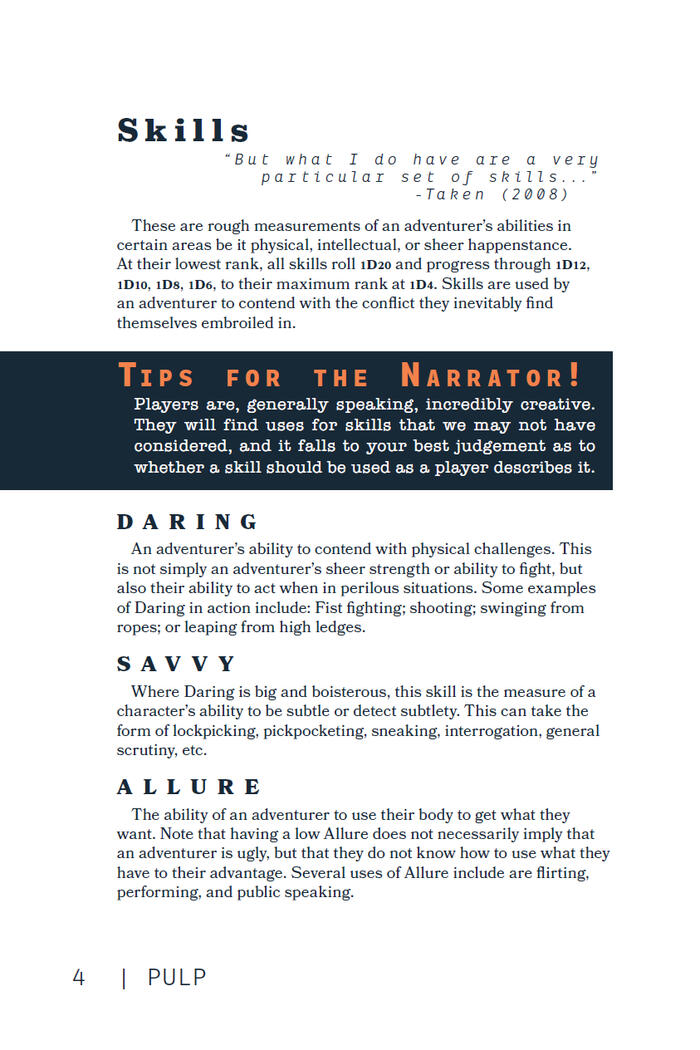 Pulp | A Pulp Adventure TTRPG