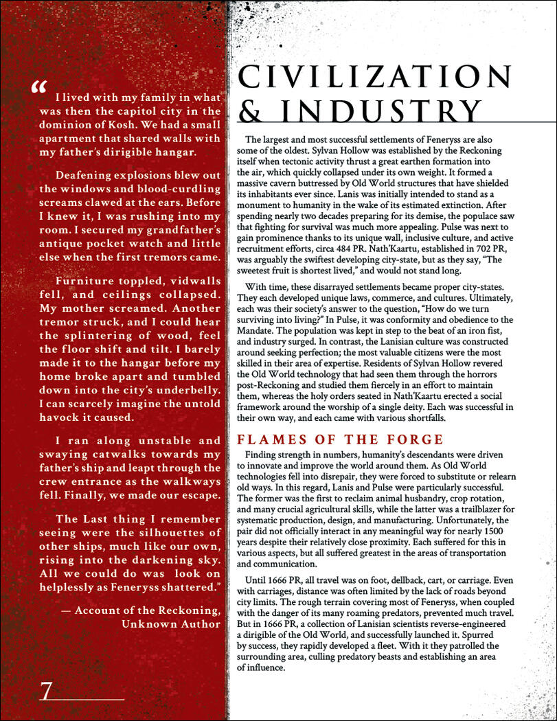 Shattered 2e | A Grimdark TTRPG